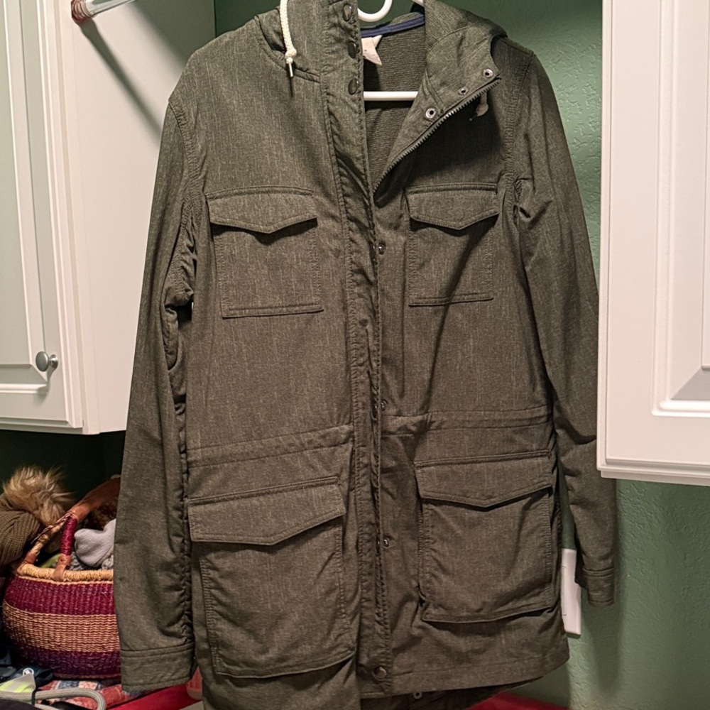 Duluth Trading Co Olive Utility Jacket